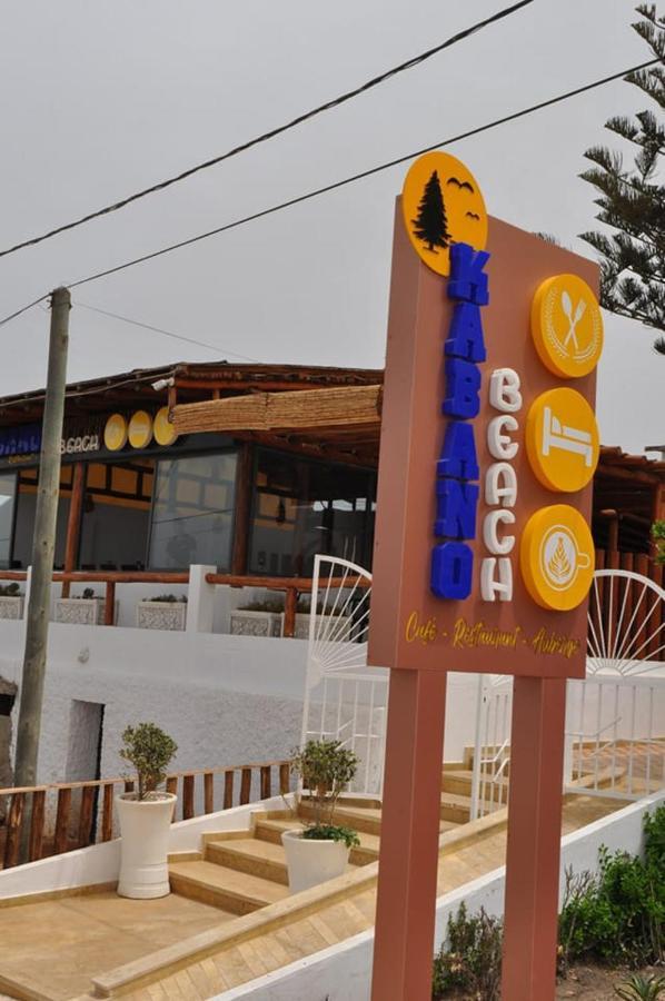 Kabano Beach Auberge Cafe Restaurant Moulay Bousselham Exterior photo