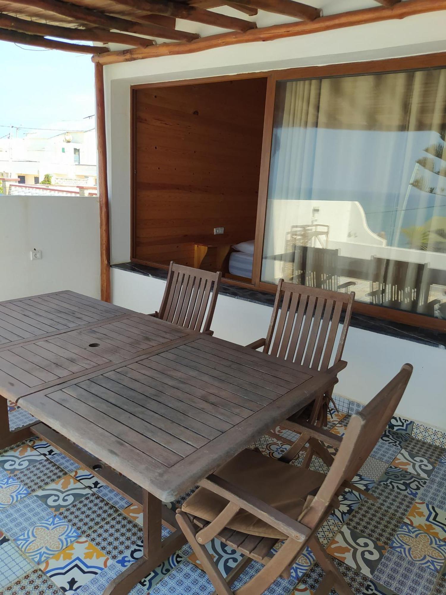 Kabano Beach Auberge Cafe Restaurant Moulay Bousselham Exterior photo
